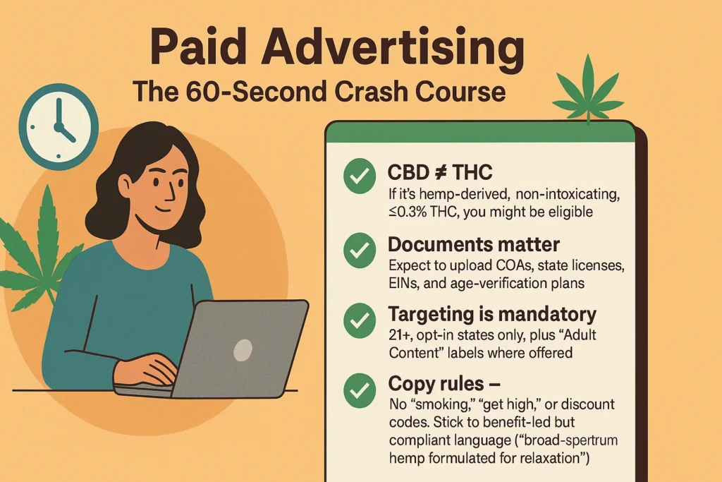 Paid advertising